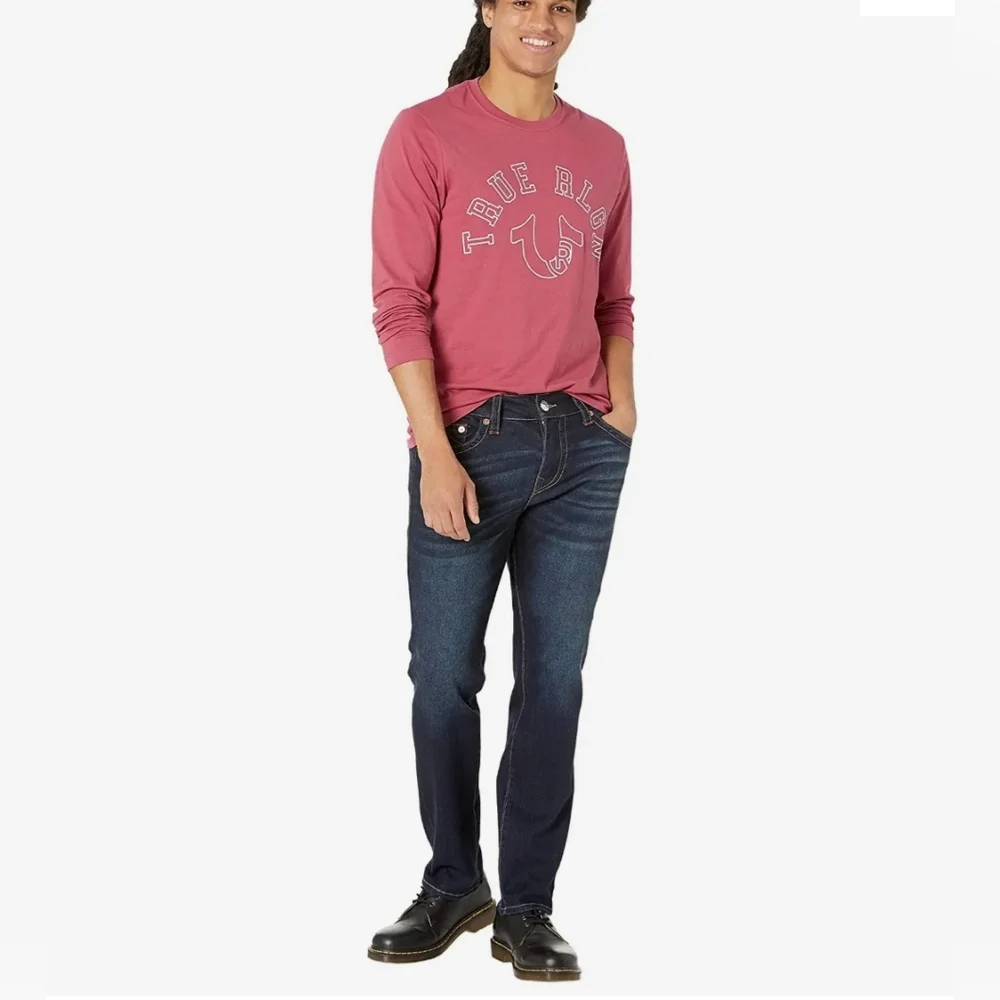 True Religion Long Sleeve Arch True Religion Tee